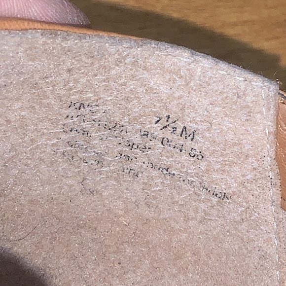 Andrew Geller “Knot” Woven Leather Platform Stacked heels Women's size 7.5M EUC - Picture 8 of 11